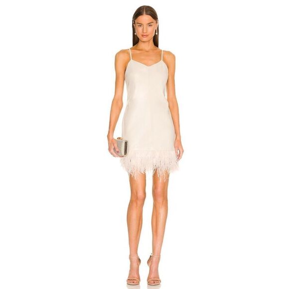 LAMARQUE Abella Dress in Bone - Picture 1 of 14
